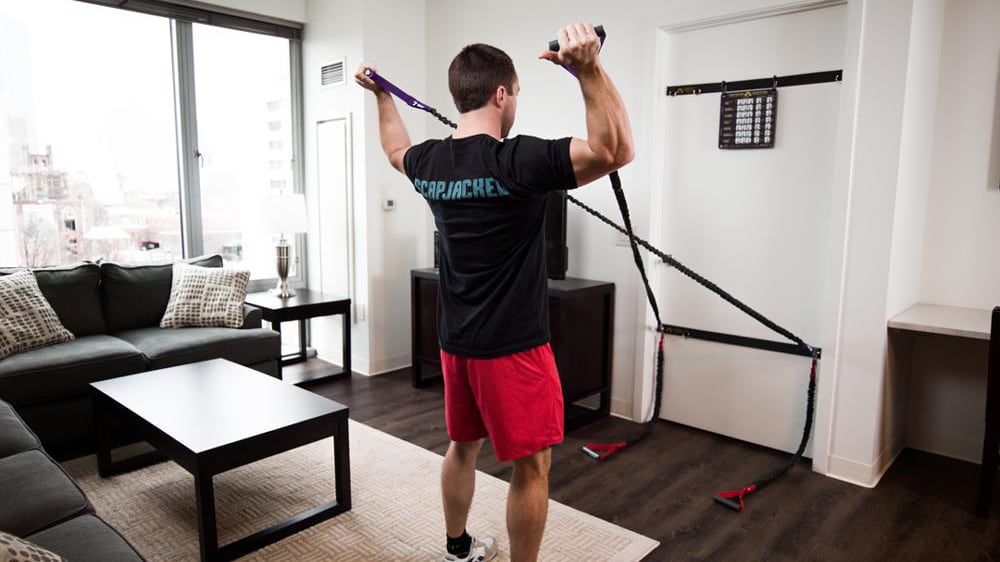 Crossover symmetry shoulder resistance exercise crossover cords 2025